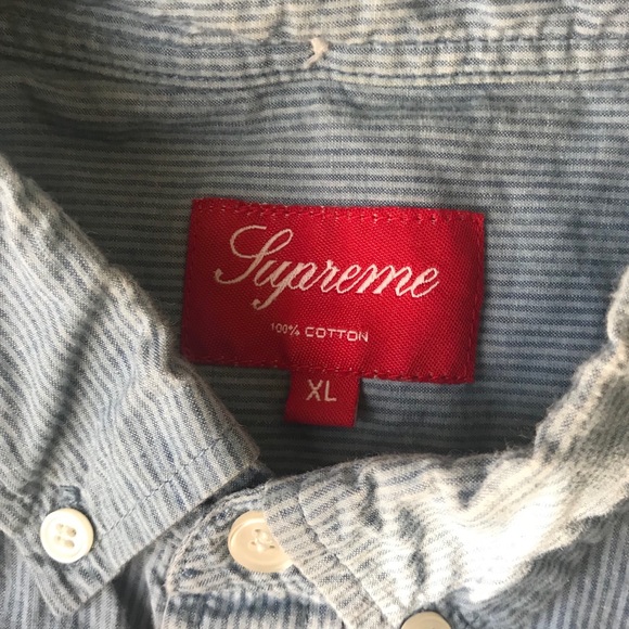 Supreme Striped Oxford FW08 - Picture 2 of 3